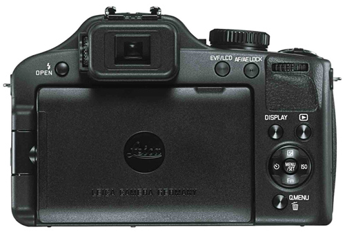Фотоаппарат Leica V-LUX 3 - вид сзади