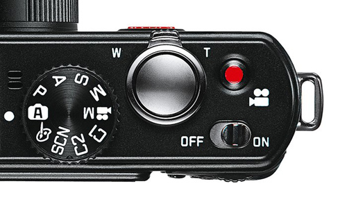 Органы управления фотоаппарата Leica D-LUX 5